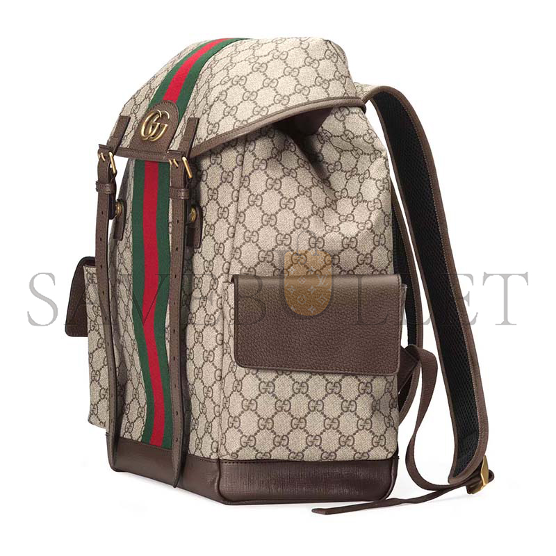 GUCCI OPHIDIA GG MEDIUM BACKPACK 598140 (24*40*16cm)